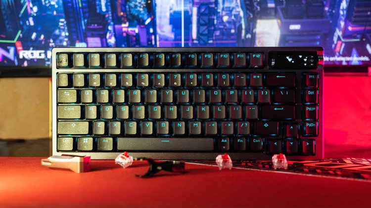 'Trên tay' bàn phím gaming ROG Azoth: Đẹp, tùy biến tốt