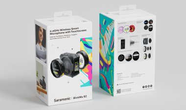 Saramonic ra mắt micro thu âm không dây BlinkMe B2, pin 'trâu'