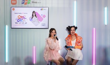 FPT Shop mở bán sớm Redmi Note 12 series, streamer Bé My cũng tham dự