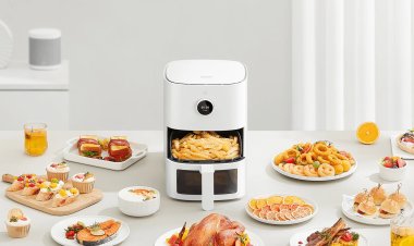 Nồi chiên không dầu Xiaomi Smart Air Fryer Pro 4L giúp căn bếp thông minh và gọn gàng