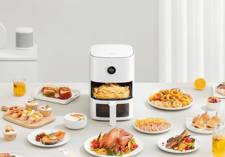 Nồi chiên không dầu Xiaomi Smart Air Fryer Pro 4L giúp căn bếp thông minh và gọn gàng