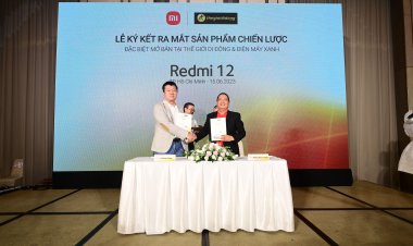 Xiaomi hợp tác chiến lược với Thế Giới Di Động, mở bán điện thoại Redmi 12