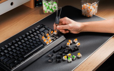 Bàn phím Razer Blackwidow V4 75% có độ tùy biến cao, giá từ 5 triệu đồng