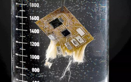 Xuất hiện bảng mạch tan trong nước