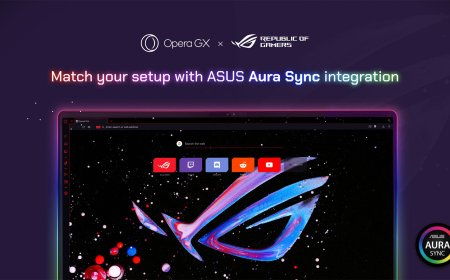 ROG bắt tay Opera tạo trình duyệt cho game thủ