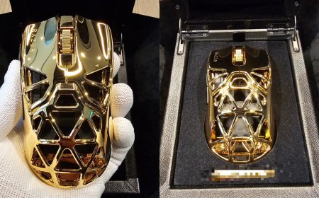 CEO Razer hé lộ mẫu chuột vàng 24K