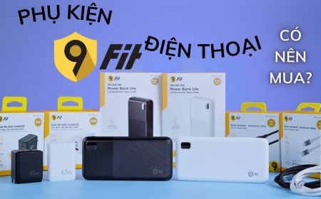 Dùng thử phụ kiện điện thoại 9Fit: Có gì đáng mua?