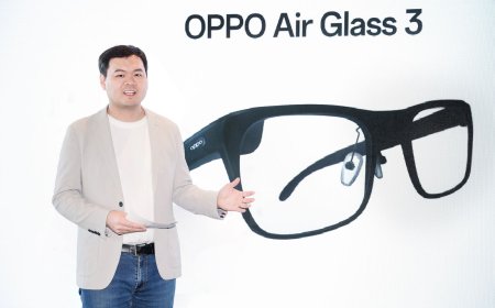 OPPO trình làng OPPO Air Glass 3 mới tại MWC 2024, giới thiệu những sáng kiến ​​đổi mới trong kỷ nguyên AI