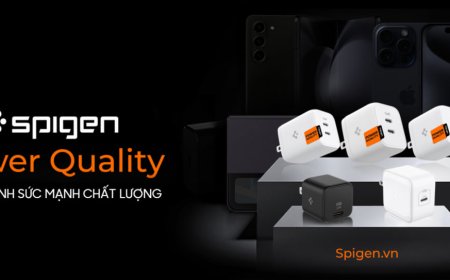 POWER QUALITY – SẠC SPIGEN CHÍNH THỨC CÓ MẶT TẠI THỊ TRƯỜNG VIỆT NAM