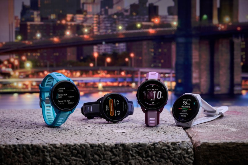 Garmin chính thức công bố bộ đôi thế hệ mới: Đồng hồ chạy bộ GPS Forerunner 165 Series với màn hình AMOLED sống động và cảm biến nhịp tim HRM-Fit