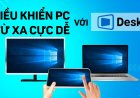 Phần mềm máy tính từ xa miễn phí DeskIn. Giải pháp thay thế tốt nhất cho máy tính từ xa Chrome và Teamviewer