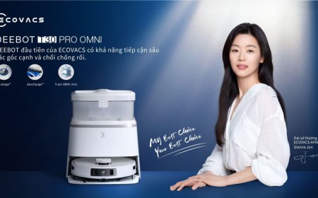 ECOVACS ROBOTICS hợp tác cùng đại sứ thương hiệu mới -      nữ diễn viên, siêu sao Hàn Quốc Jun Ji-hyun, hướng đến một chương mới đầy sôi động.
