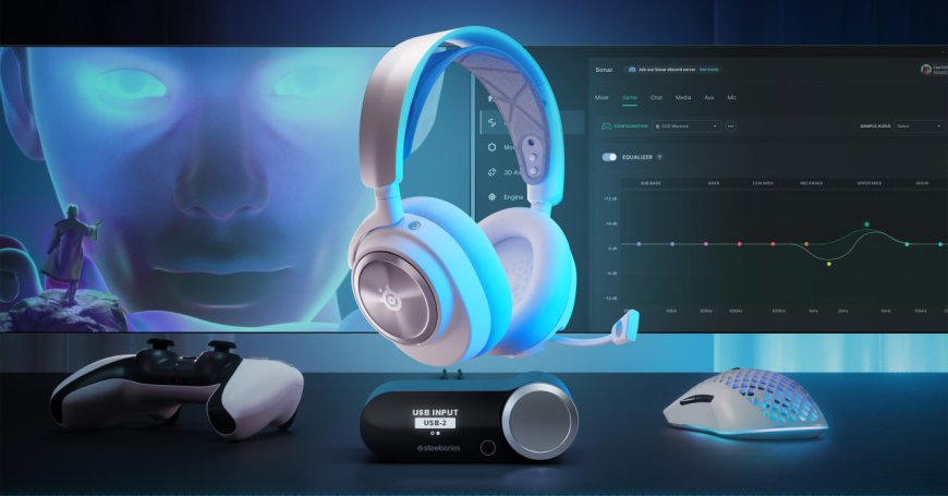 SteelSeries ra mắt dòng sản phẩm Arctis Nova Pro phiên bản màu trắng