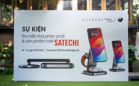 Streamcast Asia Vietnam trở thành nhà phân phối chính thức thương hiệu Satechi tại Việt Nam