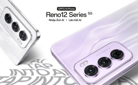 OPPO chính thức ra mắt Reno12 Series  Thiết kế dòng chảy hiện đại, nâng tầm sáng tạo  với sức mạnh nhiếp ảnh AI