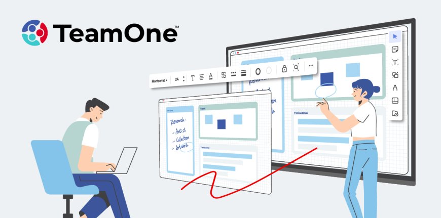 ViewSonic Ra Mắt TeamOne - Phần Mềm Làm Việc Nhóm Trực Tuyến Tích Hợp Trí Tuệ Nhân Tạo AI