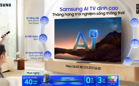Samsung AI TV khẳng định vị thế số 1, thăng hạng trải nghiệm sống thông thái cho người dùng