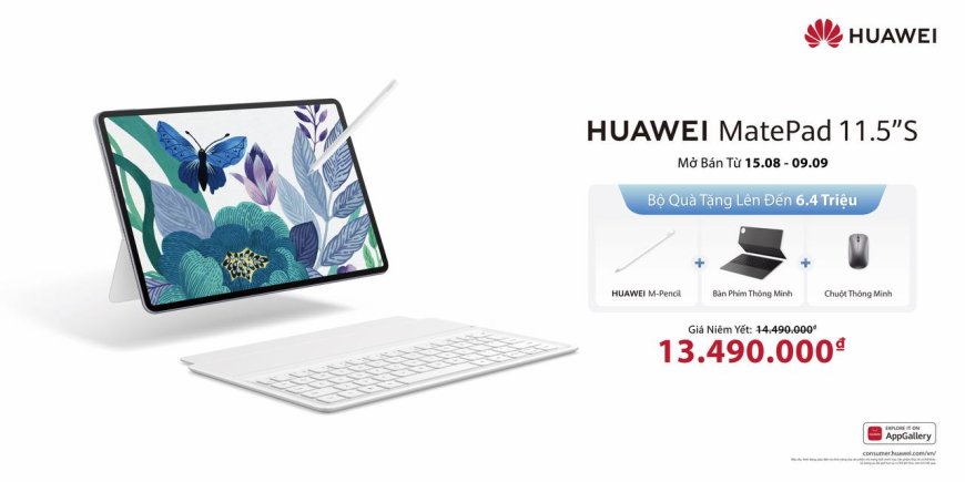 Huawei mở bán máy tính bảng HUAWEI MatePad 11.5”S