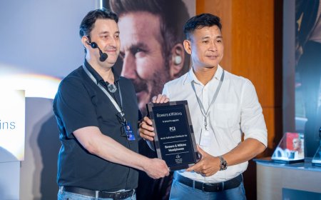 BOWERS & WILKINS CHÍNH THỨC HỢP TÁC VỚI NHÀ PHÂN PHỐI PGI VÀ RA MẮT TAI NGHE Pi6 VÀ Pi8 TẠI VIỆT NAM