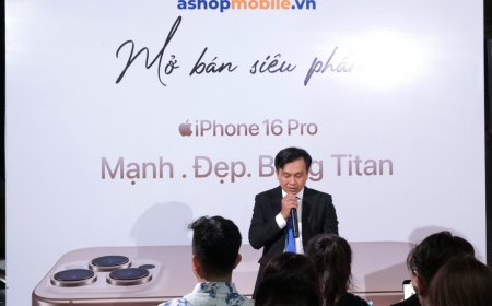 AShop Mobile mở bán sớm iPhone 16 Series, trả máy cho tất cả khách hàng đã đăng ký sớm