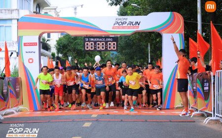 Xiaomi POP Run 2024 đánh dấu cột mốc 17.000 chiếc Xiaomi Smart Band 9 đã được khách hàng đón nhận