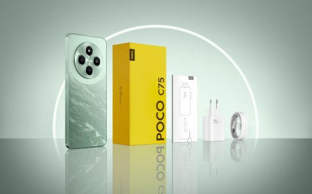 POCO C75 ra mắt trước thềm Siêu sale 11.11: Thiết kế thanh lịch, màn hình ấn tượng cùng viên pin cực khủng