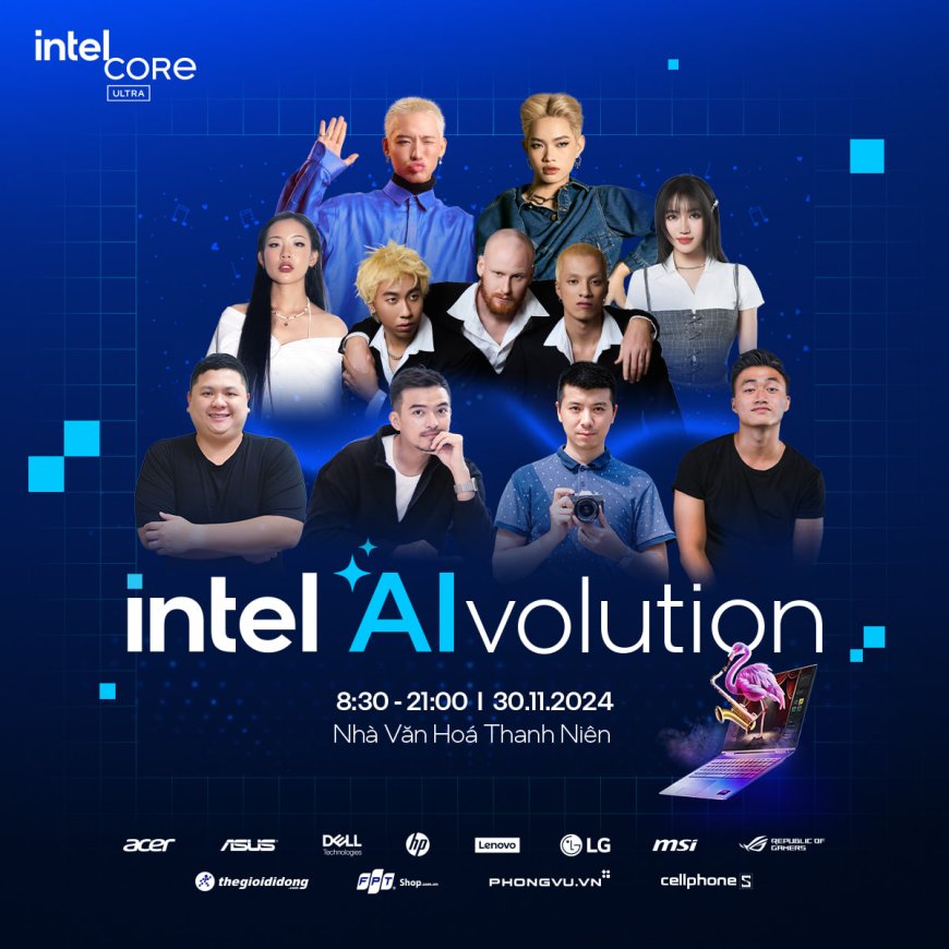 Intel AIvolution 2024 - Triển lãm công nghệ AI lớn nhất năm tại Việt Nam