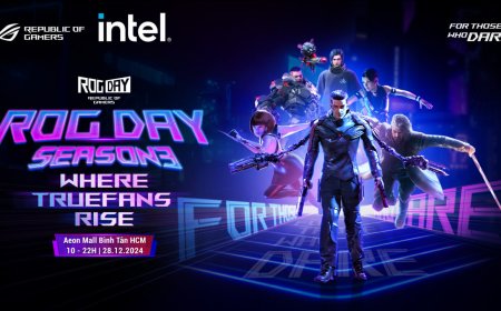 ROG Day chính thức trở lại đỉnh nóc, kịch trần, bay phấp phới