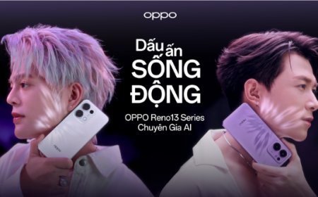 Chuyên Gia AI - OPPO Reno13 Series  cùng Anh Tú Atus và RHYDER viết nên dấu ấn sống động của riêng mình