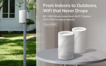 Hệ thống Wi-Fi Mesh 7 ba băng tần Deco BM65 đạt giải Sản phẩm Đổi mới Innovation Awards tại CES 2025