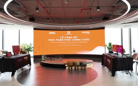 Digiworld hợp tác cùng AOC, chính thức trở thành nhà phân phối của hãng màn hình lớn nhất thế giới tại Việt Nam