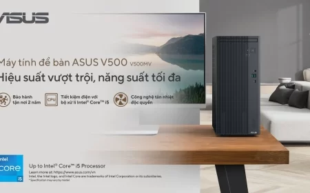 ASUS ra mắt máy tính để bàn V500 nhỏ gọn, hiệu năng tối ưu với chế độ 2 năm bảo hành tận nơi
