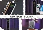 Đánh giá CUKTECH 15 Ultra: "Quái vật" 20000mAh 165W - Sạc siêu nhanh, màn hình xịn sò!