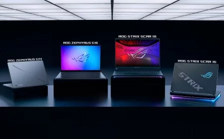 ASUS ROG KHUẤY ĐẢO THỊ TRƯỜNG VIỆT NAM VỚI DẢI LAPTOP GAMING ROG TRANG BỊ RTX 50 SERIES MẠNH NHẤT