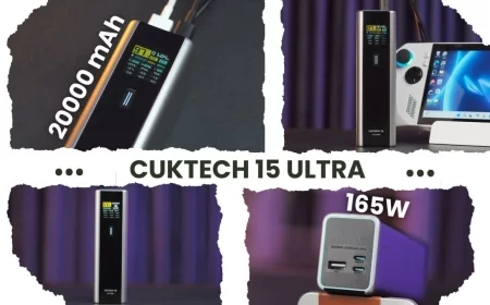 Đánh giá CUKTECH 15 Ultra: "Quái vật" 20000mAh 165W - Sạc siêu nhanh, màn hình xịn sò!
