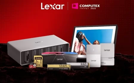 Thiết bị lưu trữ đáp ứng AI tại COMPUTEX 2025: Lexar giới thiệu hàng loạt các dòng sản phẩm mới