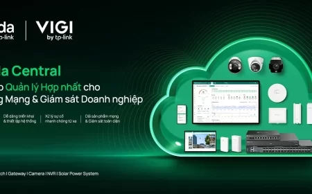 TP-Link dẫn đầu xu hướng tại ICTComm 2025 với Giải pháp Mạng - Giám sát hợp nhất Omada Central và Hệ sinh thái Wi-Fi 7 toàn diện