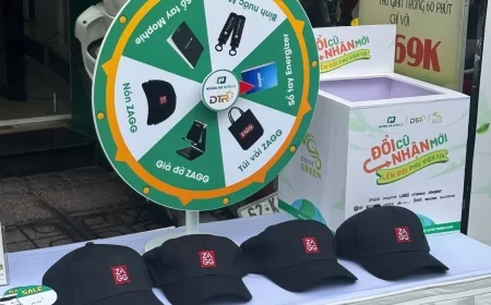 DTR Cùng Các Đại Lý Phụ Kiện Công Nghệ Hàng Đầu Triển Khai Drive Green: Đổi Cũ Nhận Mới - Sống Xanh Cùng Công Nghệ
