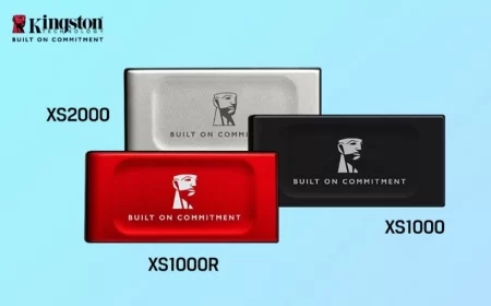 Kingston Tiếp Tục Khẳng Định Vị Thế Dẫn Đầu Bằng Việc Làm Mới Dòng SSD Di Động XS