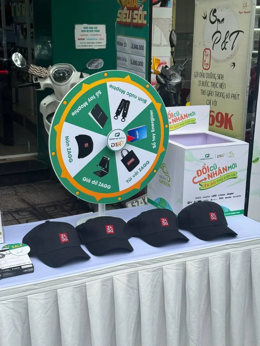 DTR Cùng Các Đại Lý Phụ Kiện Công Nghệ Hàng Đầu Triển Khai Drive Green: Đổi Cũ Nhận Mới - Sống Xanh Cùng Công Nghệ