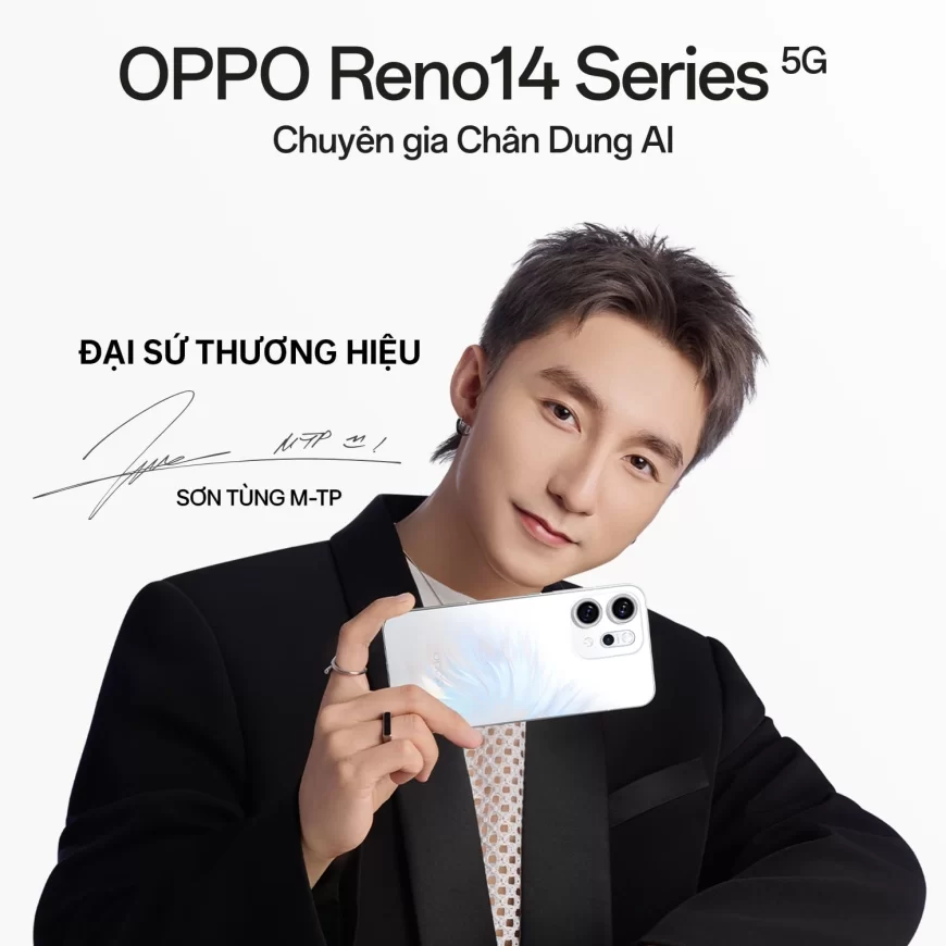 Sơn Tùng M-TP đồng hành OPPO Reno14 Series: Khi những phiên bản tốt nhất gặp nhau