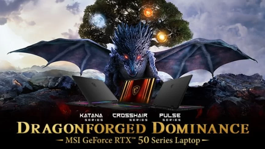 MSI mang loạt laptop RTX 5050, 5060 & 5070 đến thị trường – Đa dạng cấu hình, tối ưu hiệu năng