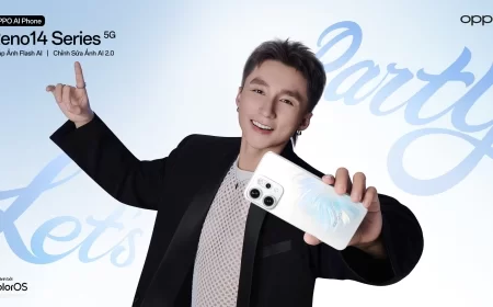 Chuyên Gia Chân Dung AI - OPPO Reno14 Series chính thức ra mắt tại Việt Nam: Kiến tạo trải nghiệm nhiếp ảnh toàn diện, thiết kế đa sắc ấn tượng với hiệu suất AI vượt trội