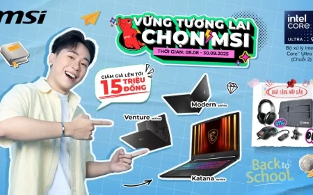 KHỞI ĐỘNG MÙA TỰU TRƯỜNG 2025:  “VỮNG TƯƠNG LAI, CHỌN MSI”