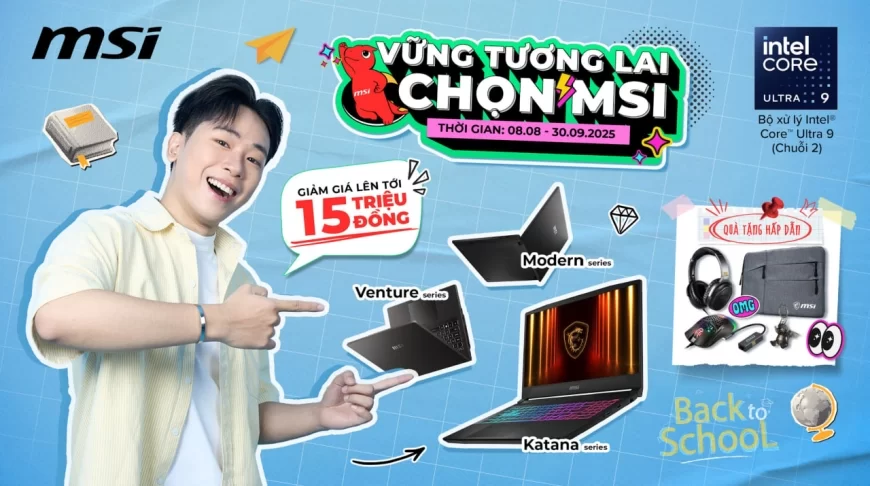 KHỞI ĐỘNG MÙA TỰU TRƯỜNG 2025: “VỮNG TƯƠNG LAI, CHỌN MSI”