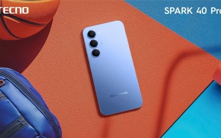 TECNO SPARK 40 Series: Màn hình Amoled 1,5K & 144Hz, Pin 6.000mAh, AI toàn diện, IP64, kháng rơi vỡ ở độ cao 1,5m