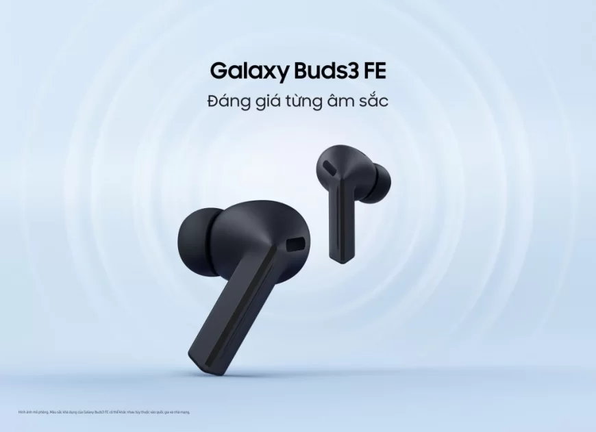 Được thiết kế cho người dùng Galaxy, Buds3 FE mang đến những tính năng thiết yếu, kết hợp thiết kế thời thượng cùng mức giá hấp dẫn.