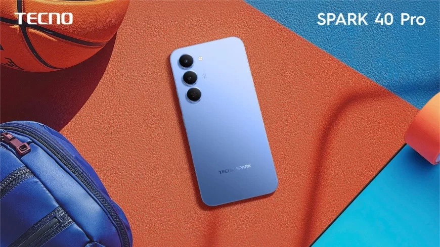 TECNO SPARK 40 Series: Màn hình Amoled 1,5K & 144Hz, Pin 6.000mAh, AI toàn diện, IP64, kháng rơi vỡ ở độ cao 1,5m