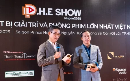 Triển lãm thiết bị giải trí và phòng phim lớn nhất Việt Nam  P.H.E. Show 2025 chính thức khai mạc