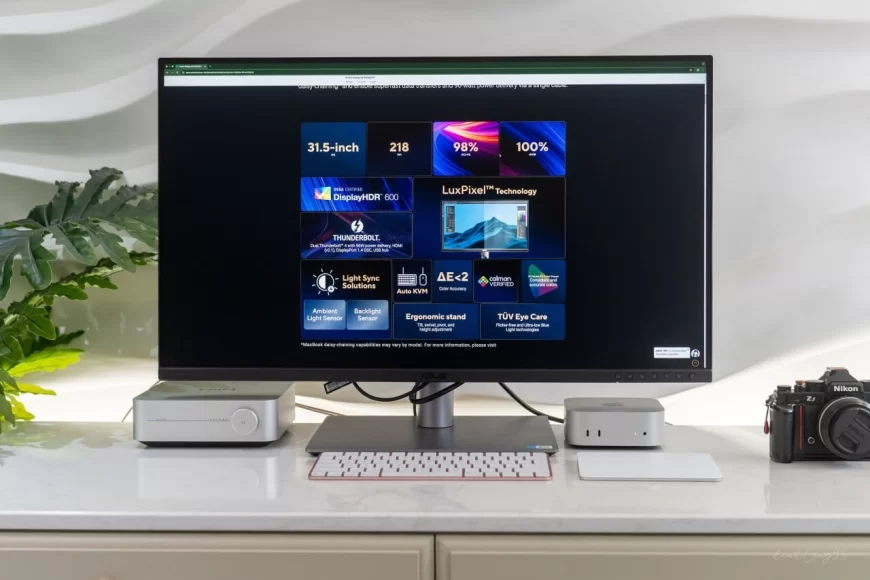 ASUS ra mắt dòng màn hình ProArt PA32QCV & PA27JCV – Định hình chuẩn hiển thị 5K/6K